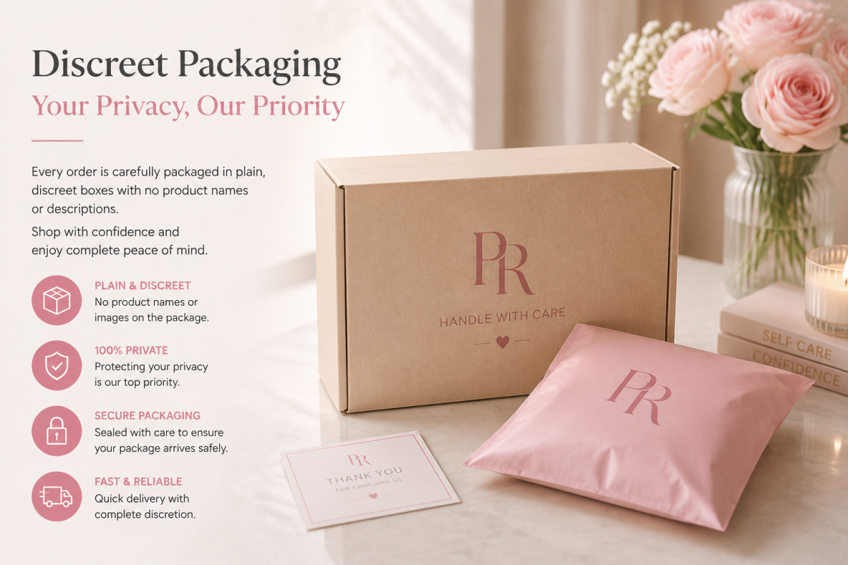 Discreet Packaging - Pembe Ruya Luna
