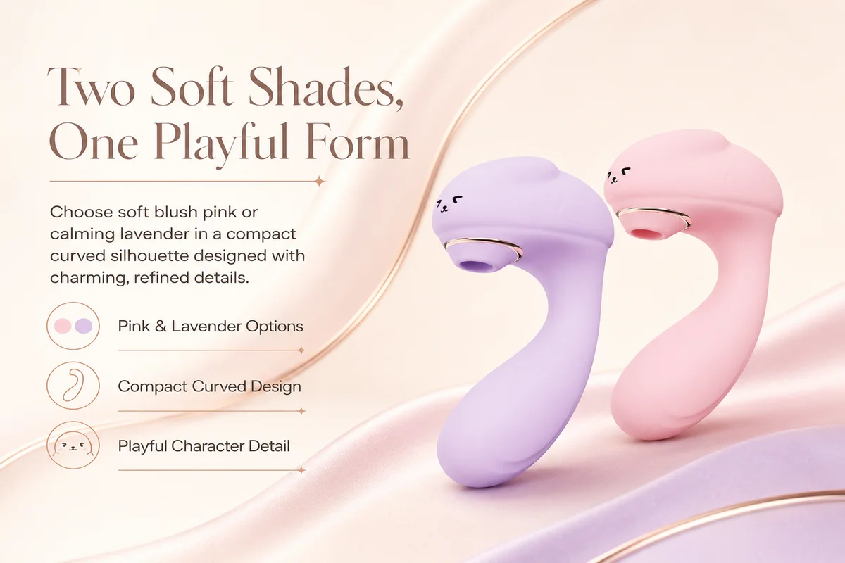 Pembe Ruya Luna feature graphic highlighting suction and vibration