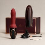 Pembe Ruya Luna multi motion wellness device with storage cover, suction base, charging cable and product box