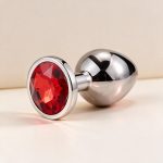 Pembe Ruya Luna stainless steel wellness accessory red gemstone version