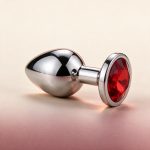 Pembe Ruya Luna stainless steel wellness accessory alternate red gem view