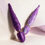 Pembe Ruya Luna textured dual motion wellness wand vibration version